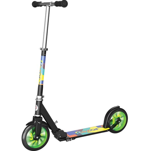 A5 Lux Light Up Scooter - Grønn Grønn, Flerfarget