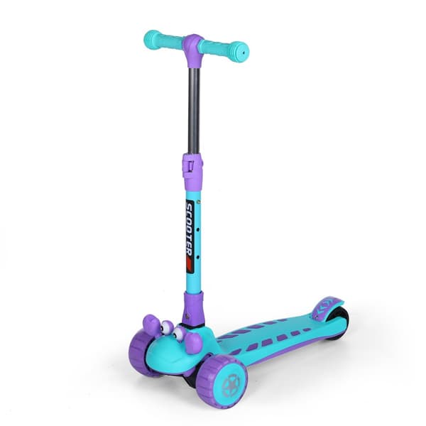 Barnskoter trehjuling skoter barnscooter skoter skoter för 3-12 år barn