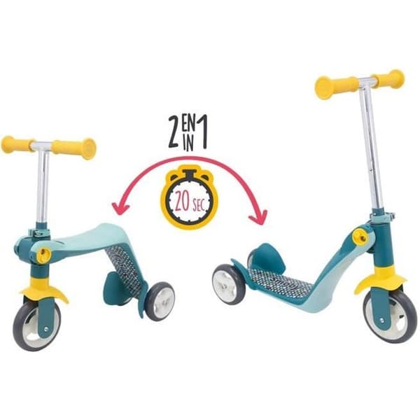 2 i 1 vändbar skateboard - SMOBY