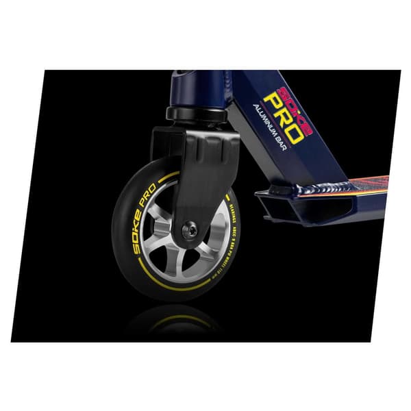 Stunt-skootteri - Soke Pro - Sininen punainen - 85 cm - 360º ohjaustanko