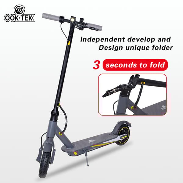 Elscooter - 350W - Räckvidd 35 km - Maxfart 25km/h