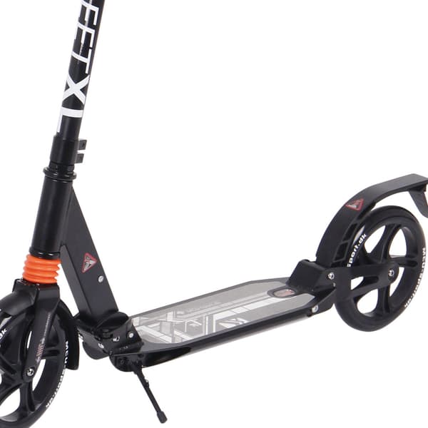 MCU-Sport Street XL Pro 205mm Sparkcykel med stötdämpning, svart