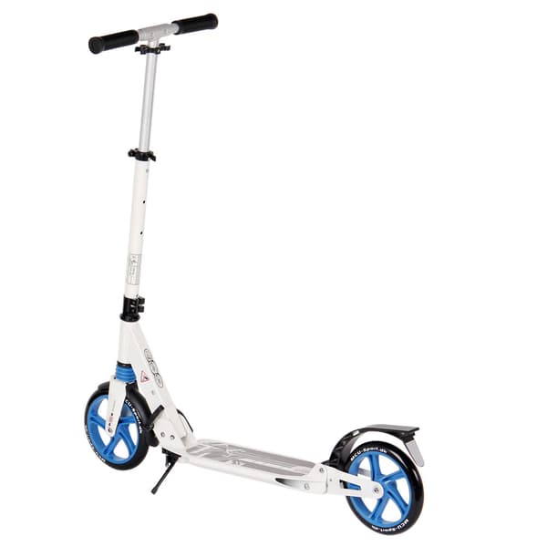 MCU-Sport Street XL Pro 205mm Sparkcykel med stötdämpning, blå