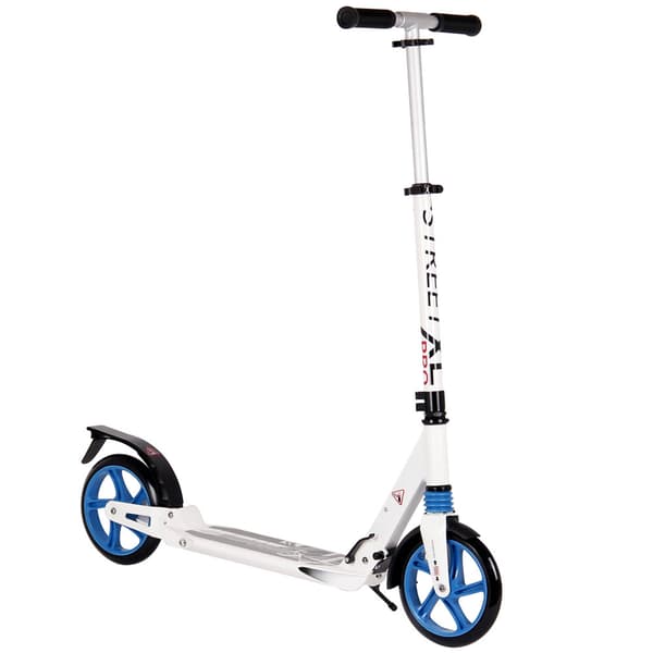 MCU-Sport Street XL Pro 205mm Sparkcykel med stötdämpning, blå
