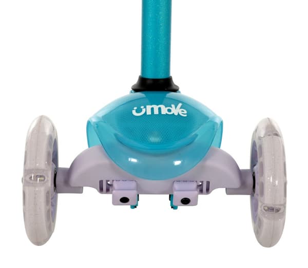 uMoVe Sparkle Mini Flex LED sparkcykel, turkos