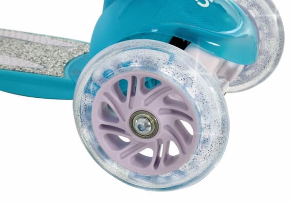 uMoVe Sparkle Mini Flex LED sparkcykel, turkos