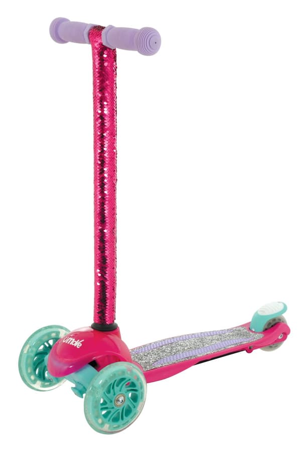 uMoVe Paillet Mini Flex LED sparkcykel, pink