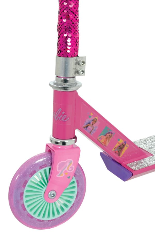 Barbie Sjöjungfru Sparkcykel med Paljetter og glimmer till barn