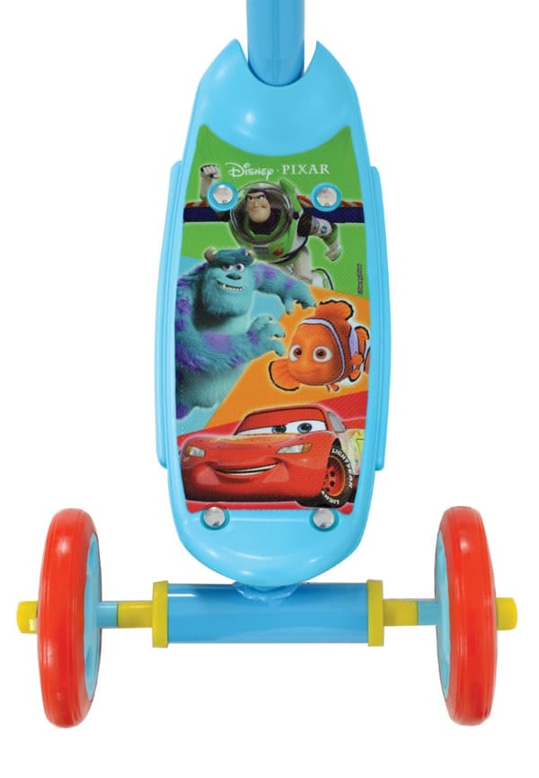 Disney Pixar 4-i-1 Deluxe trehjulig sparkcykel