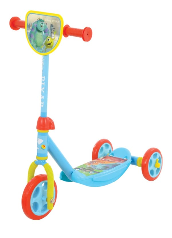 Disney Pixar 4-i-1 Deluxe trehjulig sparkcykel