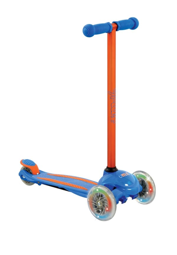 U Move Mini Flex LED sparkcykel, Blå / Orange