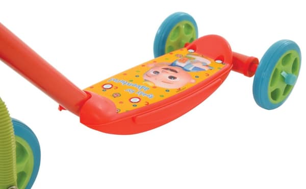 Cocomelon 4-i-1 Deluxe trehjulig sparkcykel