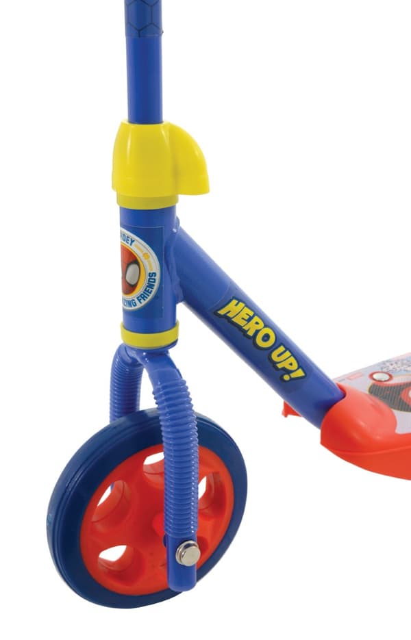 Spidey and His Amazing Friends 4-i-1 Deluxe trehjulig sparkcykel