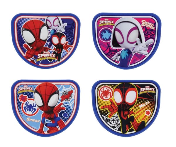 Spidey and His Amazing Friends 4-i-1 Deluxe trehjulig sparkcykel