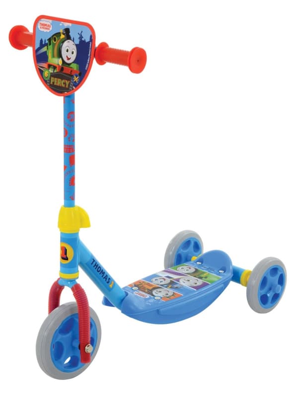 Thomas Tog 4-i-1 Deluxe trehjulig sparkcykel