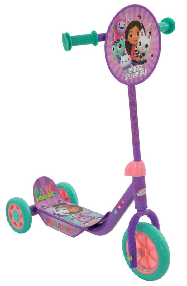 Gabby's Dollhouse Deluxe  trehjulig sparkcykel