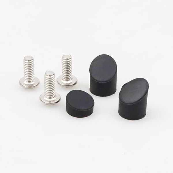INF Scooter Bakskjerm Skruer og Capser for M365 6 Stk Sett Sort