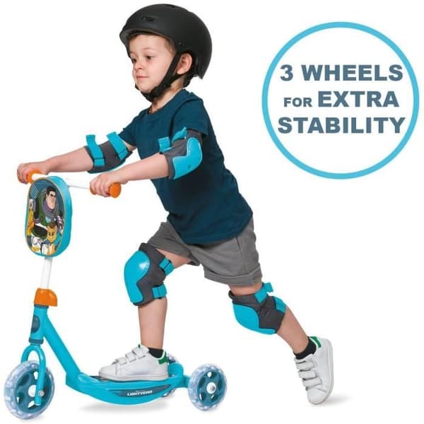 Mondo - 3 -wheeled Scooter / Patinte - Disney - Pixar - Buzz L'Eéclair
