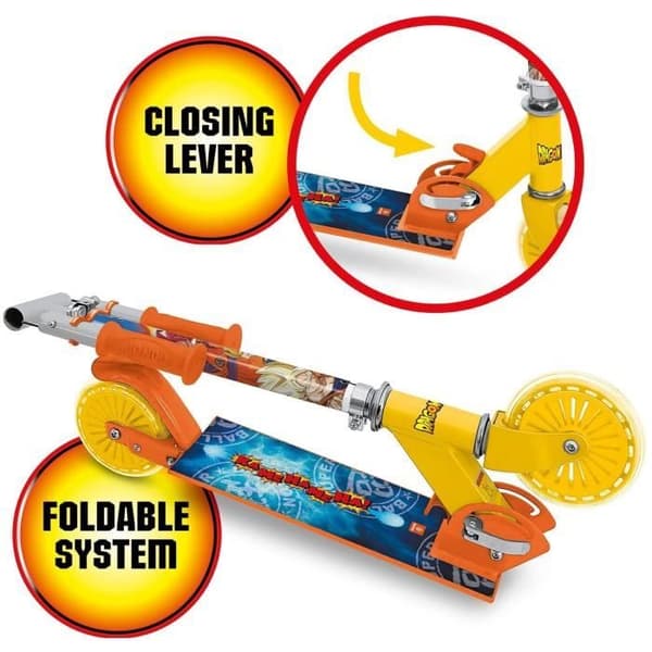 Mondo - Scooter / 2 -wheeled Foldble Pad - Dragon Ball