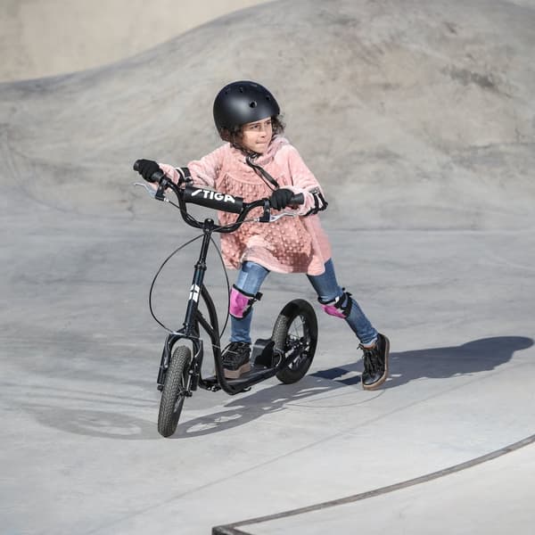 STR Air Scooter 12" Black