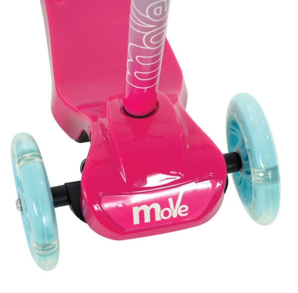 Move Mini GO! LED Løbehjul, Pink
