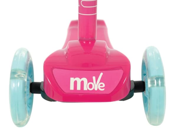 Move Mini GO! LED Løbehjul, Pink