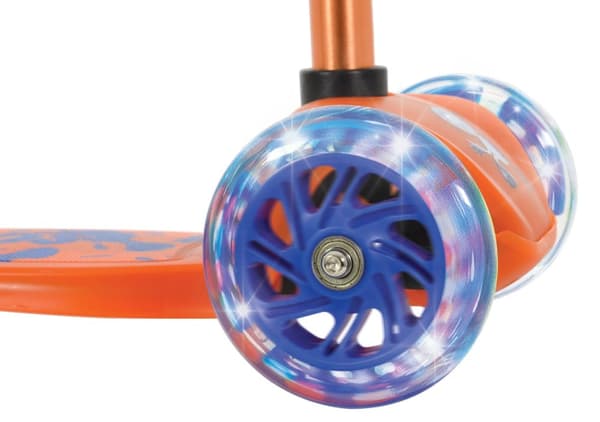 Squish Mini Flex LED Løbehjul, Orange