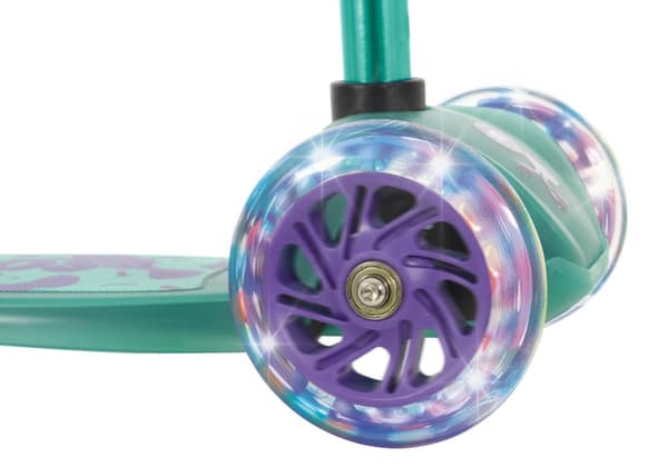 Squish Mini Flex LED Løbehjul, Teal