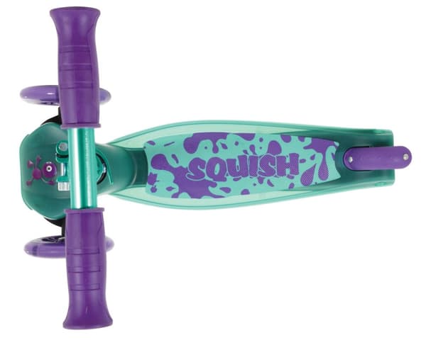 Squish Mini Flex LED Løbehjul, Teal