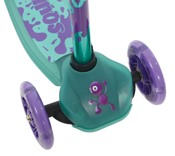 Squish Mini Flex LED Løbehjul, Teal