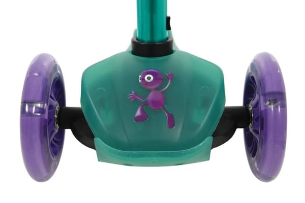 Squish Mini Flex LED Løbehjul, Teal