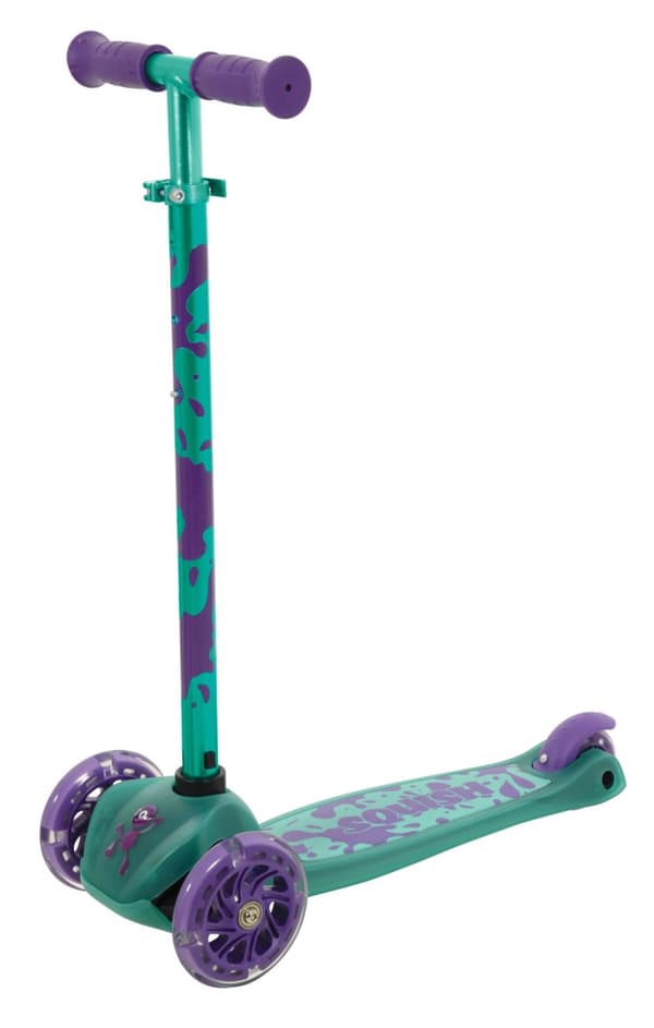 Squish Mini Flex LED Løbehjul, Teal