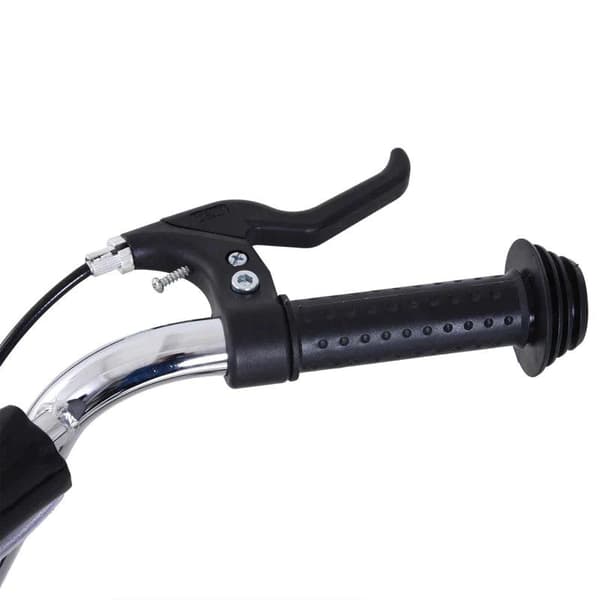 Rootz Børnescooter - Kick Scooter - City Scooter - Teenager Scooter - Push Kick Scooter til børn - Justerbart styr - Dual Brakes Kickstand - Sort