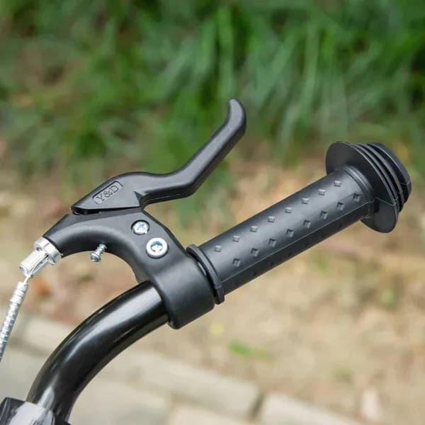 Rootz Scooter - Barnskoter - Barnskoter - Höjdjusterbar - Uppblåsbar hjulbroms - Korg - Mugghållare - Stänkskydd - Blå/Svart - 139 cm x 58 cm x 96 cm