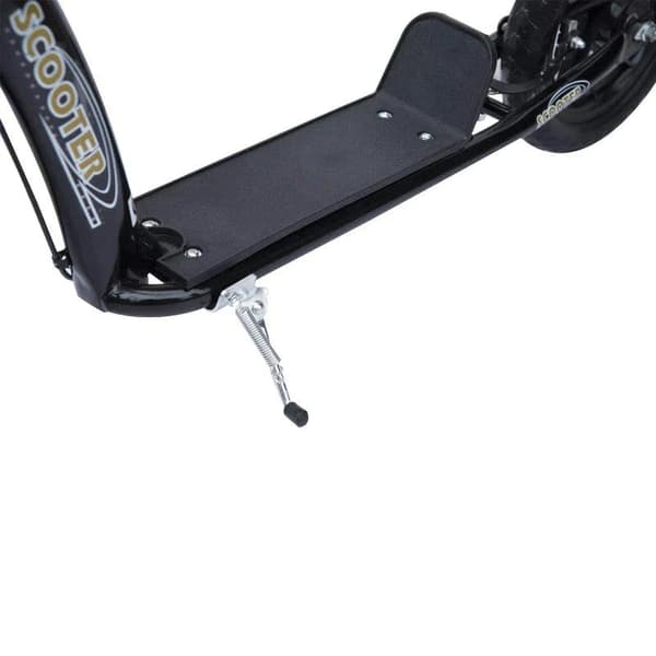 Rootz Scooter - Børnescooter - City Scooter - Kick Scooter - Børne Stunt Scooter - Scooter med bagbremse - Højdejusterbar - Stål - Sort - 120 x 52 x 8