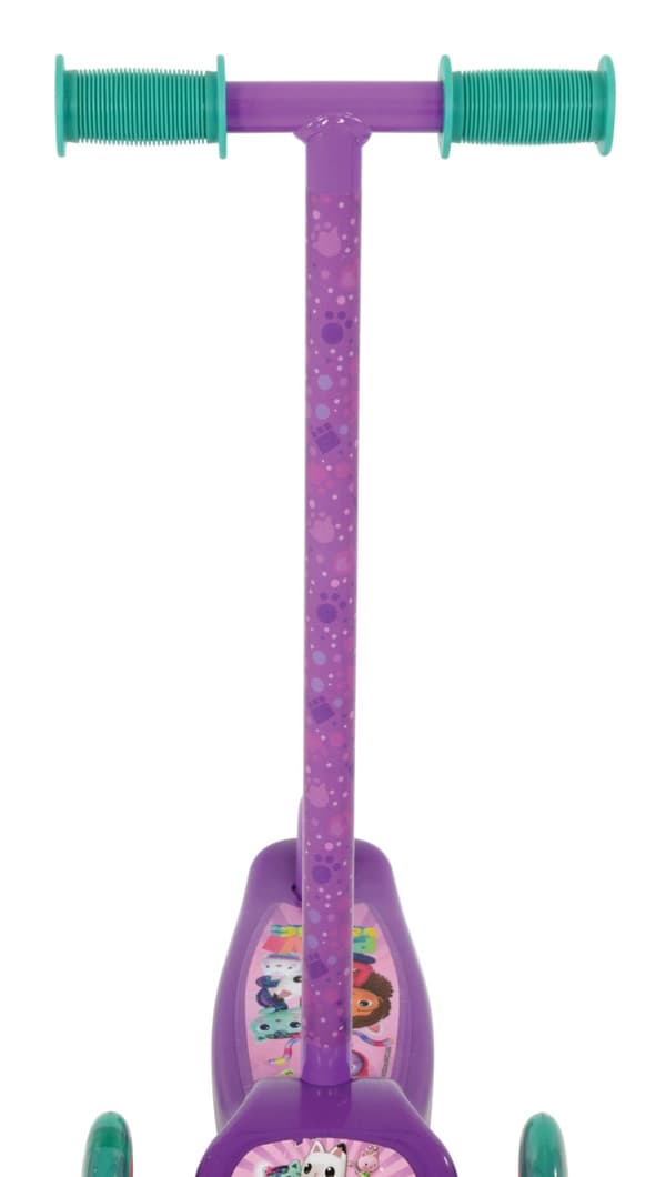 Gabby's Dollhouse Tilt and Turn trehjulig sparkcykel m/LED