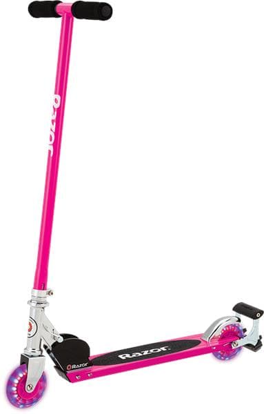 Razor S Spark Scooter, Pink Sort, Rosa