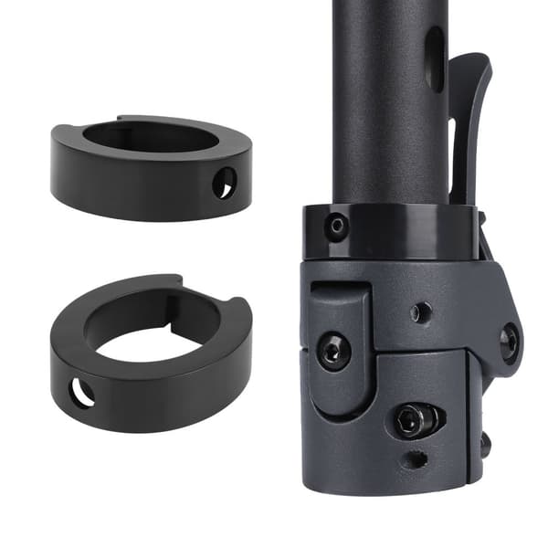 INF Elektrisk scooterstang speciel plastik snapring til Xiaomi 3 international Sort