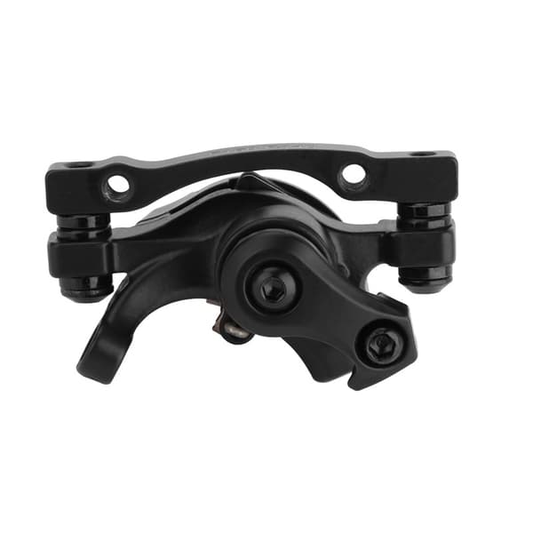 INF Forhjuls skivebremsecaliper bremsebase for KUGOO M5 Sort