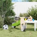 Miniatyrbillede 3 af 11: vidaXL trehjulet cykel til børn 2-i-1 grøn
