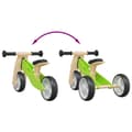 Miniatyrbillede 9 af 11: vidaXL trehjulet cykel til børn 2-i-1 grøn