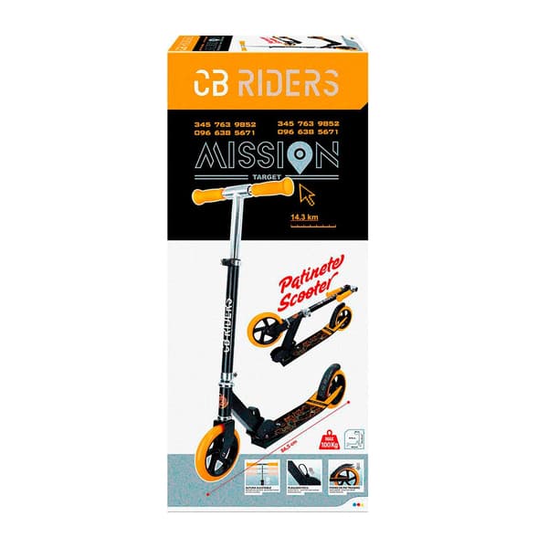 Color Baby Skoter Pro-serie Svart