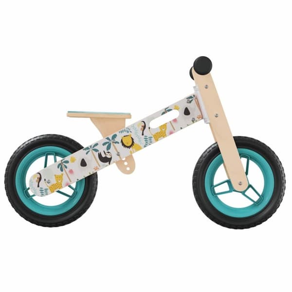 vidaXL løbecykel til børn print blå