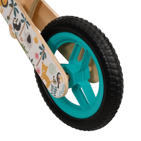 vidaXL løbecykel til børn print blå