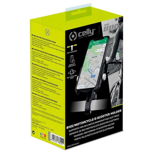 Celly Cykelstøtte Armorbikebk Sort