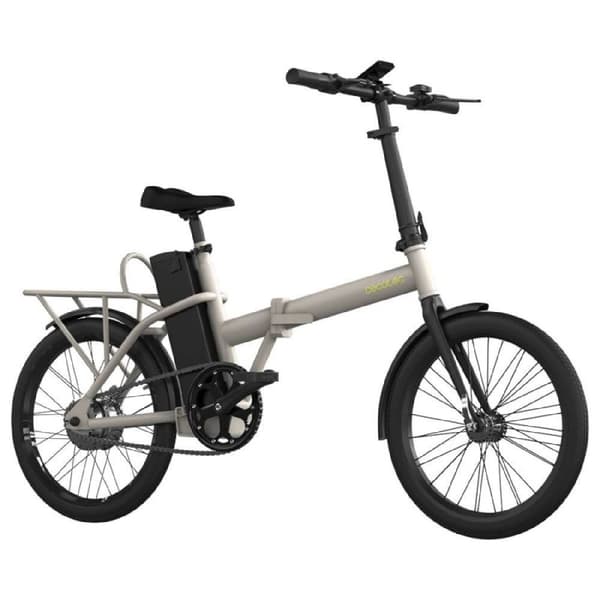 Cecotec Folding e-bike with 35Km of autonomy, 16" and double disc brakes.