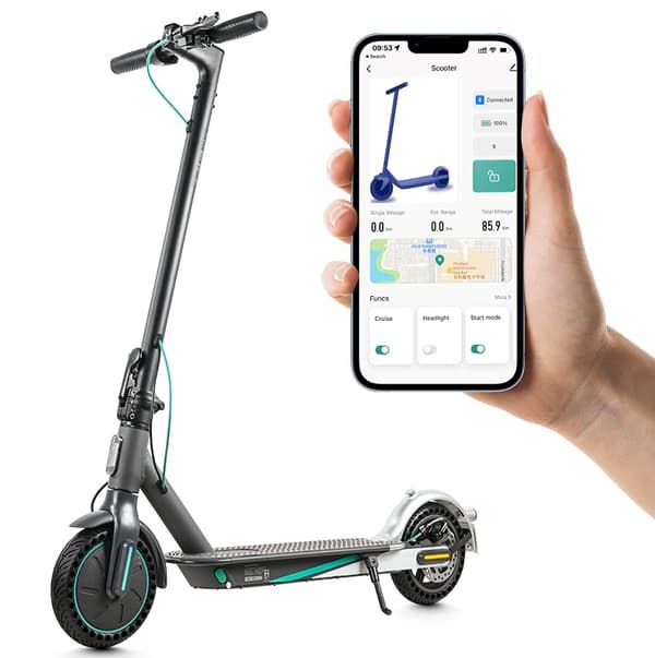 MANKEE 2025 KickScooter - Sähköpotkulauta, 25 km/h sähköpyörä potkulauta