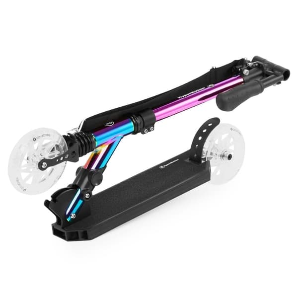 HyperMotion tohjulet scooter HOLO MAJESTIC til børn 7+ og unge, max belastning op til 100 kg, aluminium, foldbar,