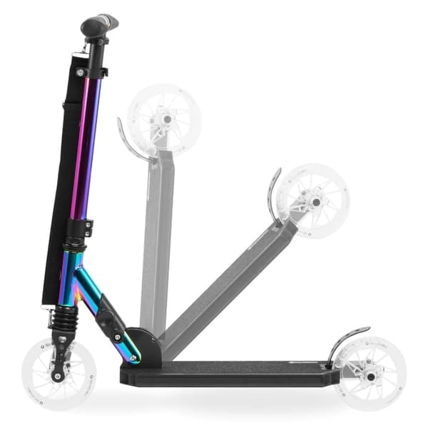 HyperMotion tohjulet scooter HOLO MAJESTIC til børn 7+ og unge, max belastning op til 100 kg, aluminium, foldbar,