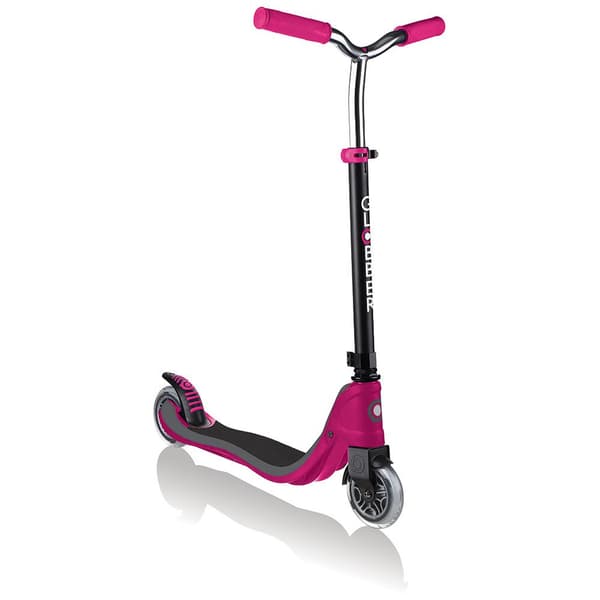 Globber Skoter Flow 125 Silver, Svart, Rosa